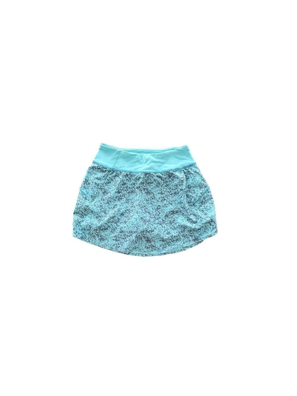 ATHLETA Girl Skirt Skort teal girls size 8
